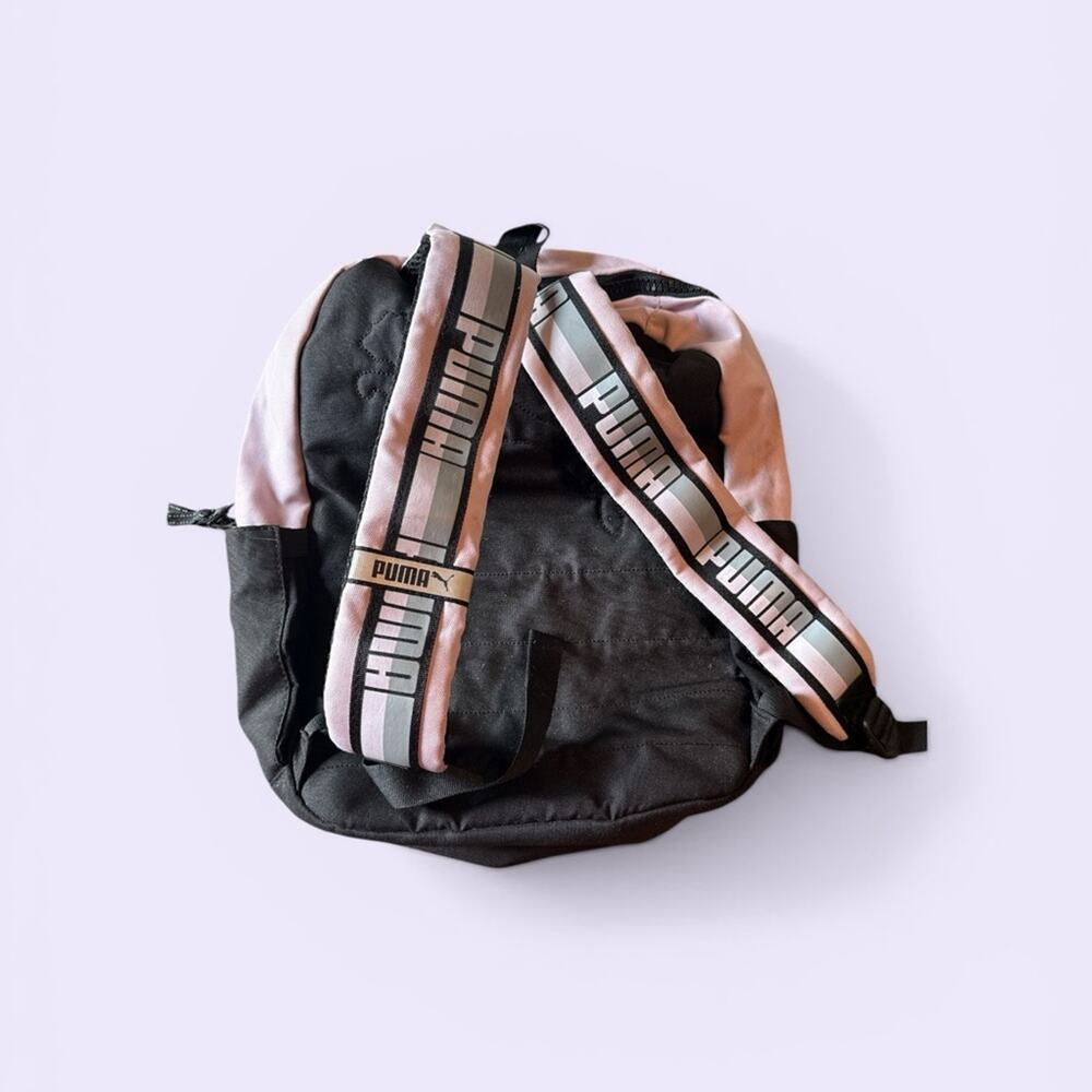 PUMA Two-Tone Pink & Black Backpack - Picture 2 of 3